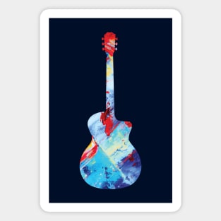 Acoustic Guitar Paint Texture Magnet